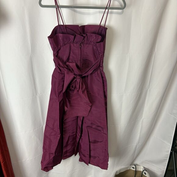 Vintage Retro 80's Jessica McClintock Gunne Sax Midi Dress Party Prom Fit S/M - Picture 6 of 9